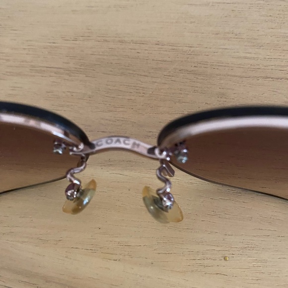 Coach Women's Sunglasses - Pink and Brown - Picture 5 of 7